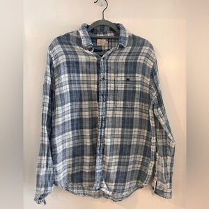 Faherty Blue Flannel